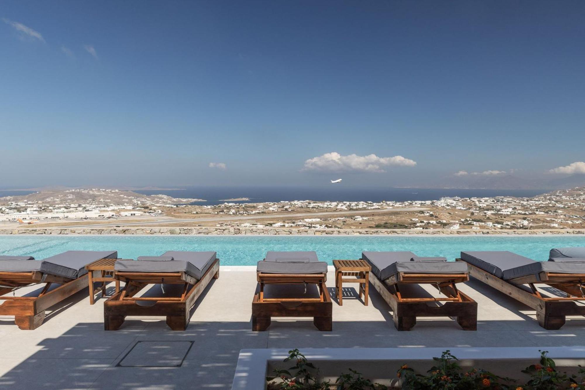 Sunset Hill Suites Mykonos Town エクステリア 写真
