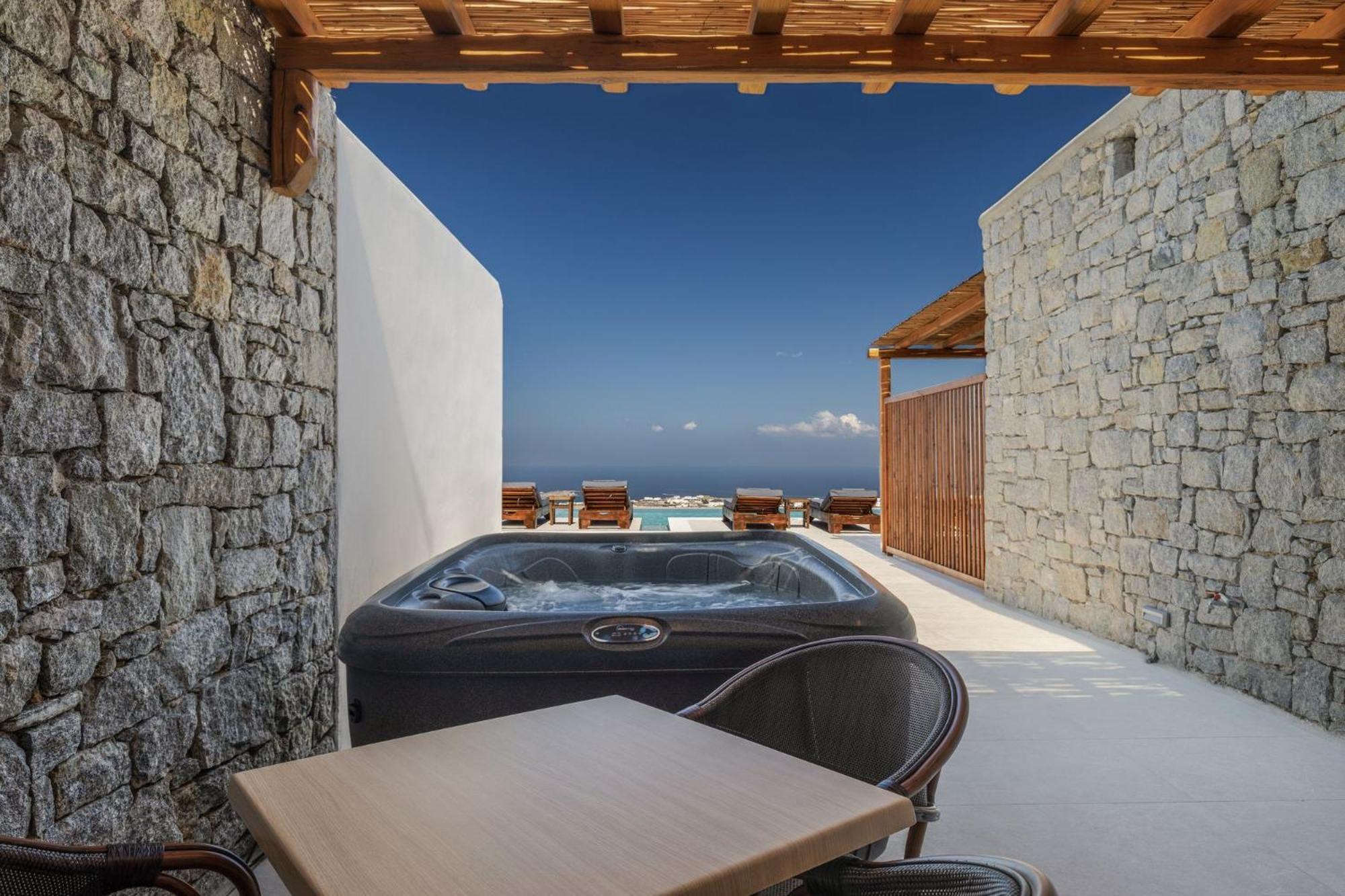 Sunset Hill Suites Mykonos Town エクステリア 写真